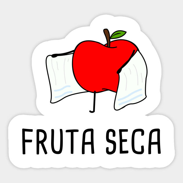 Fruta Seca - Spanish Puns Collection Sticker by Soncamrisas